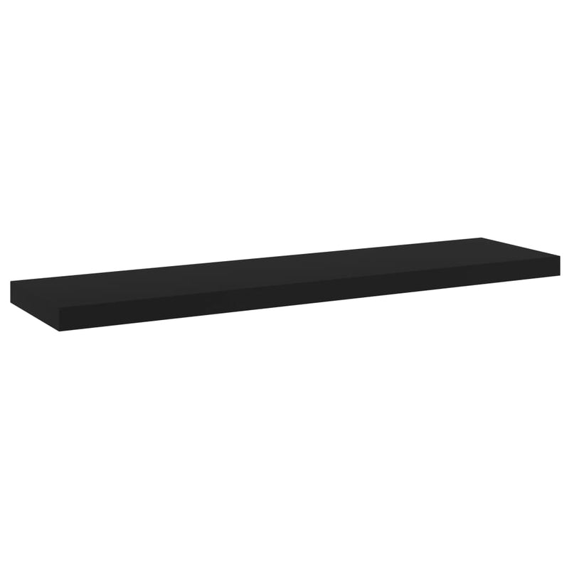 Bookshelf Boards 8 pcs Black 40x10x1.5 cm Chipboard Payday Deals