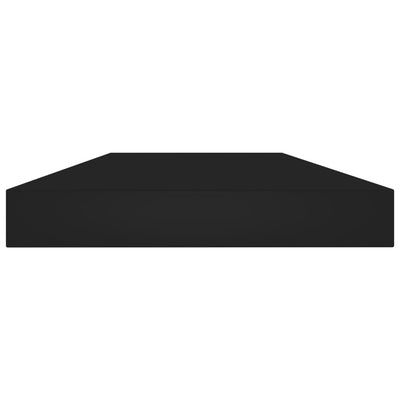 Bookshelf Boards 8 pcs Black 40x10x1.5 cm Chipboard Payday Deals