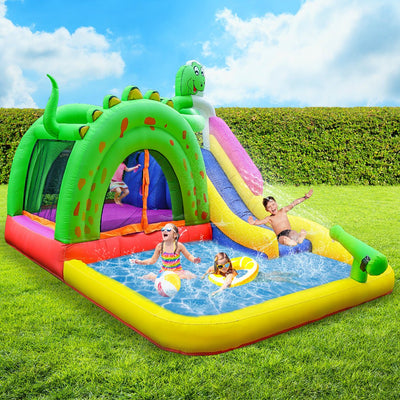 BoPeep Inflatable Water Slide Kids Play Park Pool Toys Outdoor Splash Jumping Payday Deals