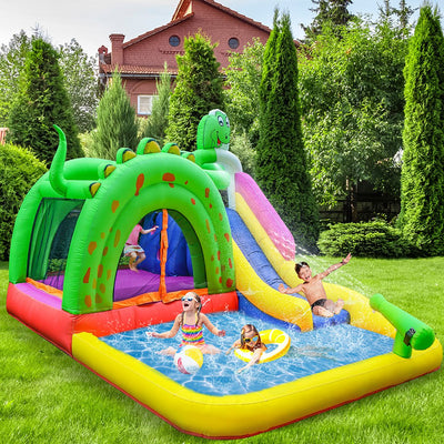BoPeep Inflatable Water Slide Kids Play Park Pool Toys Outdoor Splash Jumping Payday Deals