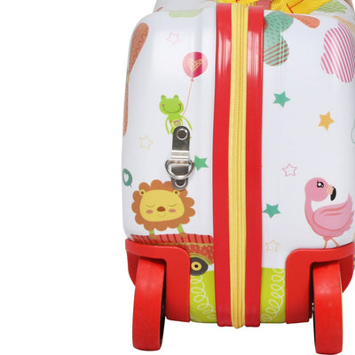 BoPeep Kids Ride On Suitcase Children Travel Luggage Carry Bag Trolley Zoo Payday Deals