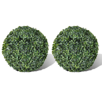 Boxwood Ball Artificial Leaf Topiary Ball 27 cm 2 pcs Payday Deals