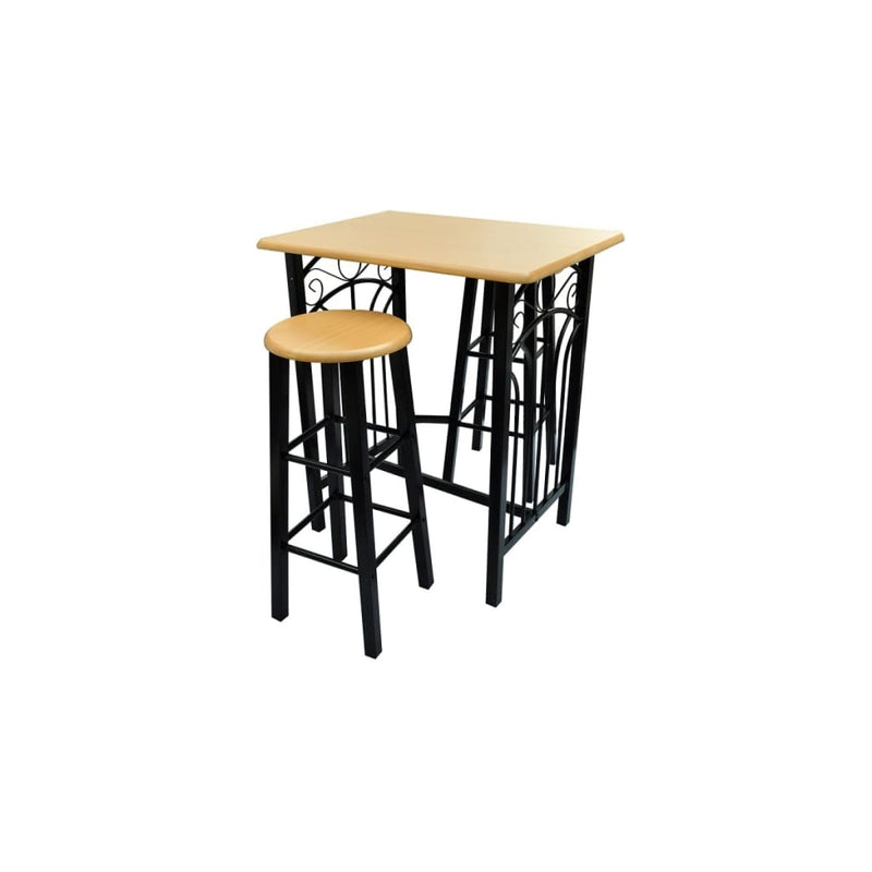 Breakfast/Dinner Table Dining Set MDF with Black Payday Deals