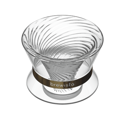 Brewista Tornado Duo Double Wall Glass Coffee Dripper Pour Over Coffee Filter BV4058TDG Payday Deals