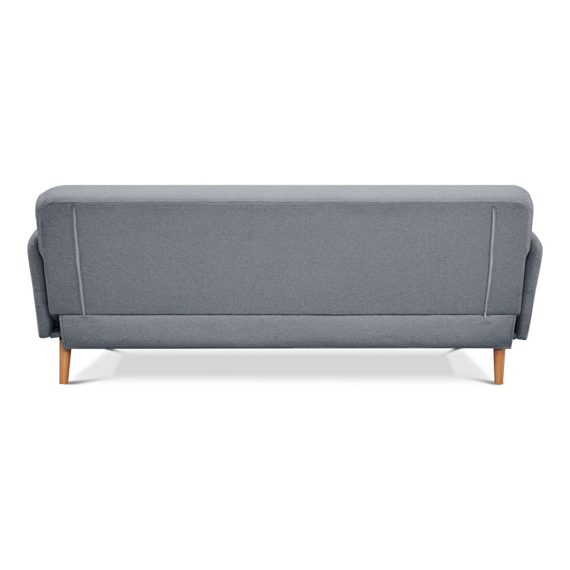 Brianna 3 + 2 Seater Sofa Fabric Uplholstered Lounge Couch - Light Grey Payday Deals