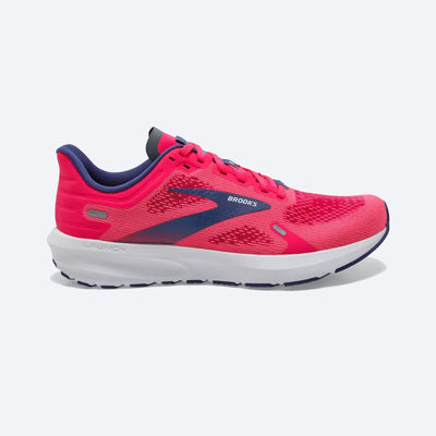 Brooks Women's Launch 9 Sneakers Shoes Athletic Road Running-Pink/Fuchsia/Cobalt