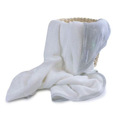 Bubba Blue Bamboo Mint Meadow Hooded Towel Newborn Gift Baby Bath Towel Payday Deals