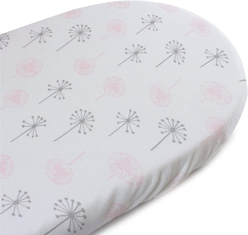 Bubba Blue Pink Bloom Jersey Bassinet Fitted Sheet 101696 Payday Deals