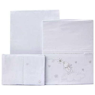 Bubba Blue Wish Upon A Star Bassinet/Cradle Sheet Set 51854 Payday Deals