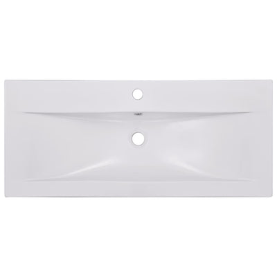 Built-in Basin 91x39.5x18.5 cm Ceramic White Payday Deals