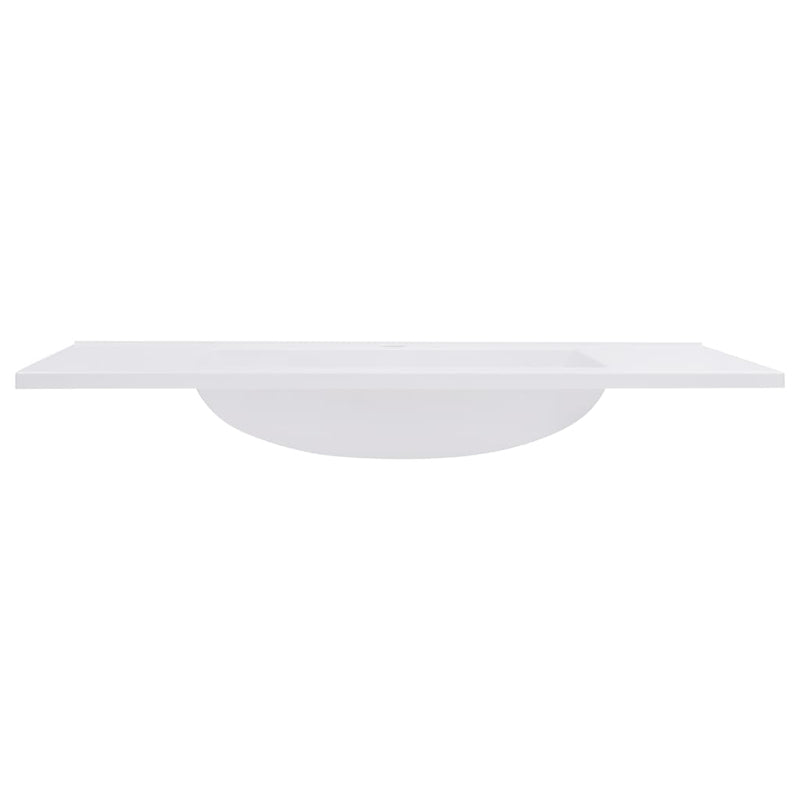Built-in Wash Basin 800x460x130 mm SMC White Payday Deals