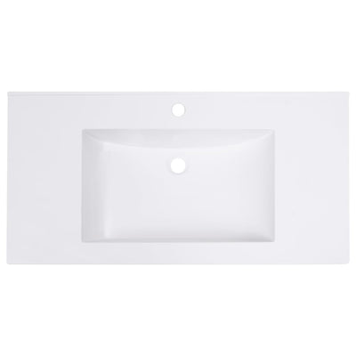 Built-in Wash Basin 800x460x130 mm SMC White Payday Deals