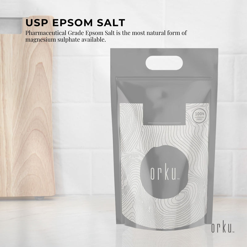 Bulk 10kg USP Epsom Salt Pharmaceutical Grade - Magnesium Sulfate Bath Salts Payday Deals