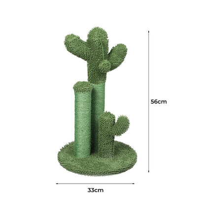 Cactus Cat Scratching Posts Pole Tree Kitten Climbing Scratcher Furniture Toys Payday Deals