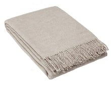 Cambridge Throw - 100% NZ Wool -  Silver Payday Deals