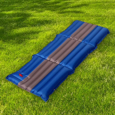 Camping Mattress Inflatable Single Air Sleeping Portable Hiking Folding Mat Bed Payday Deals