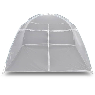 Camping Tent 200x120x130 cm Fiberglass White Payday Deals