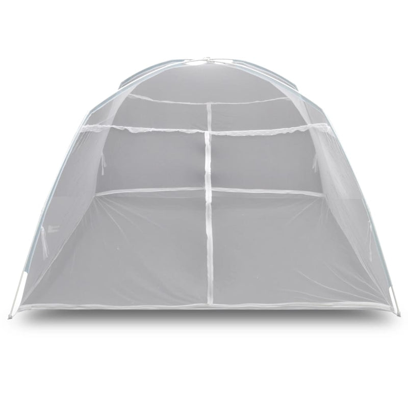 Camping Tent 200x150x145 cm Fiberglass White Payday Deals
