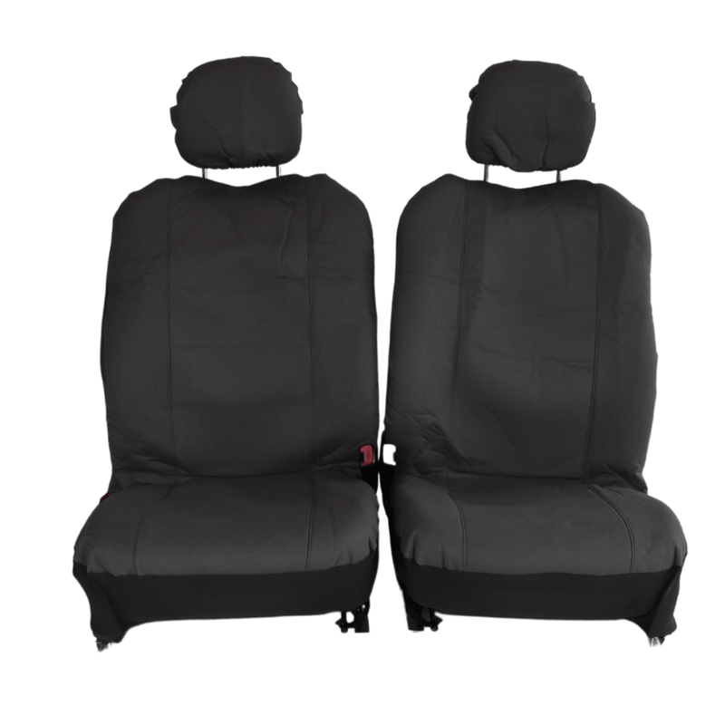 Canvas Seat Covers For Chevrolet Colorado For 2008-2012 Dual Cab | Grey Payday Deals