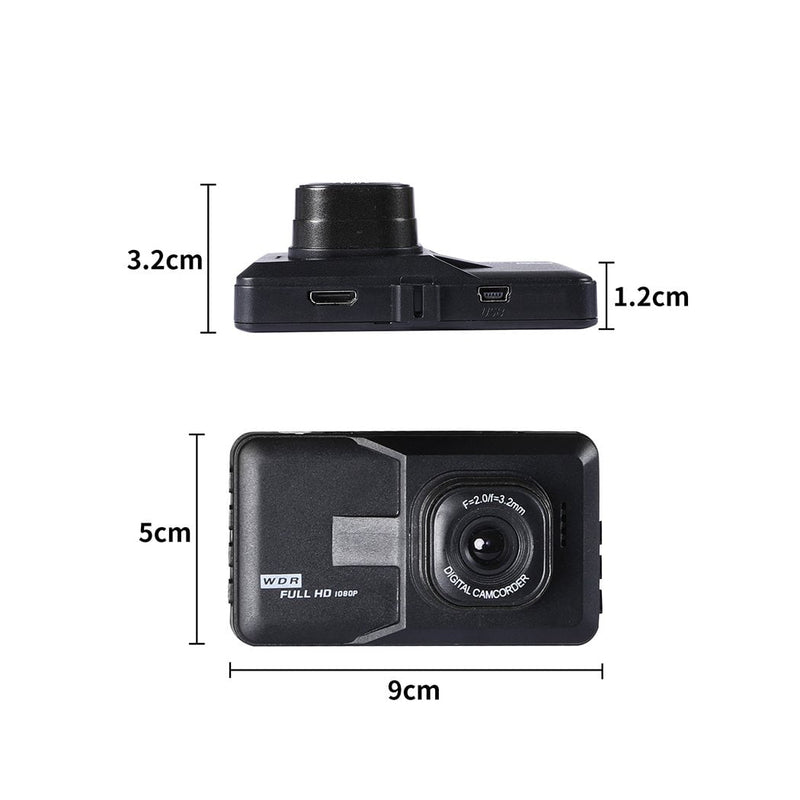 Car Dash Camera Cam 1080P FHD 3"LCD Video DVR Recorder Camera Night Vision Kit Payday Deals