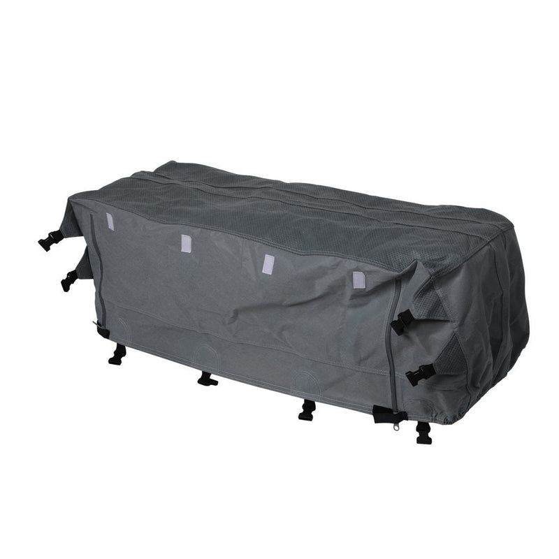 Caravan Covers Campervan 4 Layer Heavy Duty UV Waterproof Carry bag Covers S Grey Payday Deals