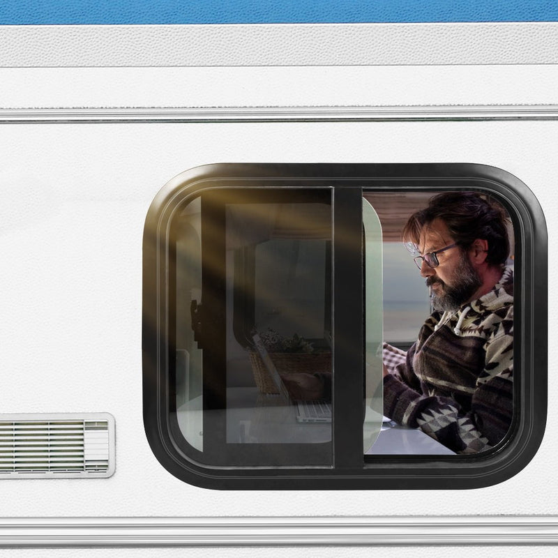 Caravan Sliding Windows Horse Float Flyscreen Motorhome Accessories 600mmx500mm Payday Deals
