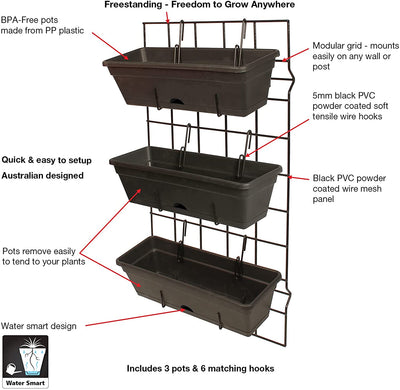 CARLA GARDEN Vertical Garden Wall Kit Payday Deals