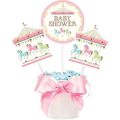 Carousel Party Supplies Baby Shower Centrepiece Sticks