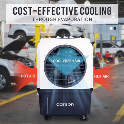 CARSON Air Cooler 4-in-1 Evaporative Portable Commercial Fan Industrial Workshop Payday Deals