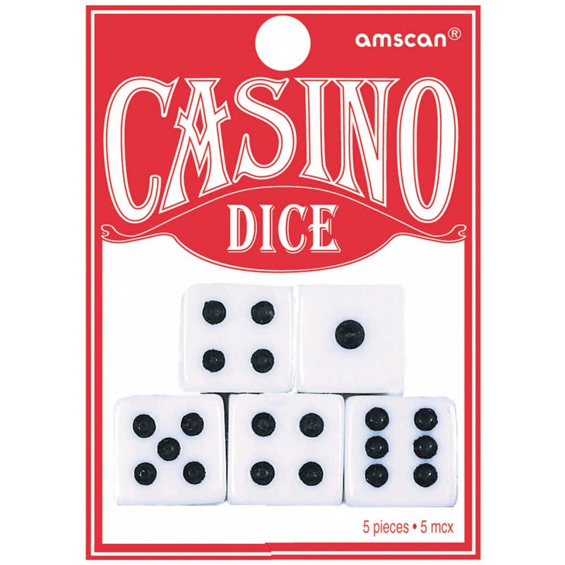 Casino Place Your Bets Playing Dice 5 Pack Payday Deals