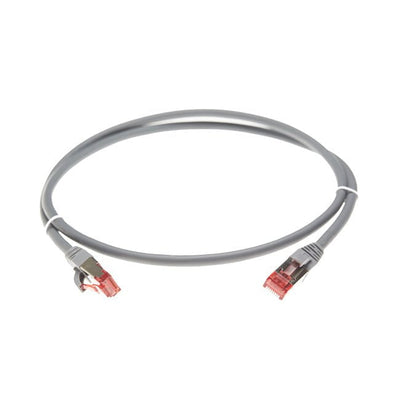 30m Cat 6A S/FTP LSZH Ethernet Network Cable. Grey