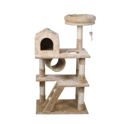 Cat Tree Tower Condo House Post Scratching Furniture Play Pet Activity Kitty Bed Payday Deals