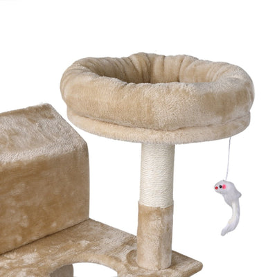 Cat Tree Tower Condo House Post Scratching Furniture Play Pet Activity Kitty Bed Payday Deals