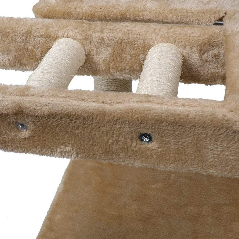Cat Tree Tower Condo House Post Scratching Furniture Play Pet Activity Kitty Bed Payday Deals
