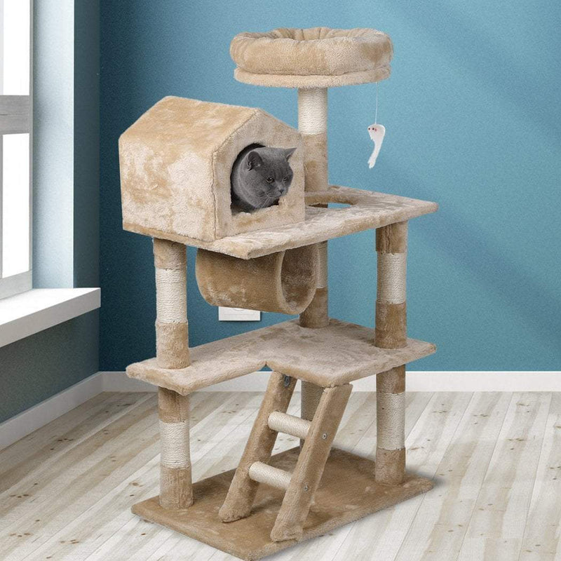 Cat Tree Tower Condo House Post Scratching Furniture Play Pet Activity Kitty Bed Payday Deals