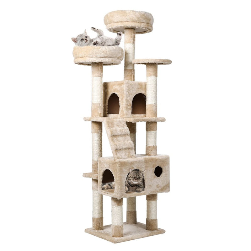 Cat Tree Tower Condo House Post Scratching Furniture Play Pet Activity Kitty Bed Payday Deals