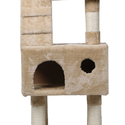 Cat Tree Tower Condo House Post Scratching Furniture Play Pet Activity Kitty Bed Payday Deals