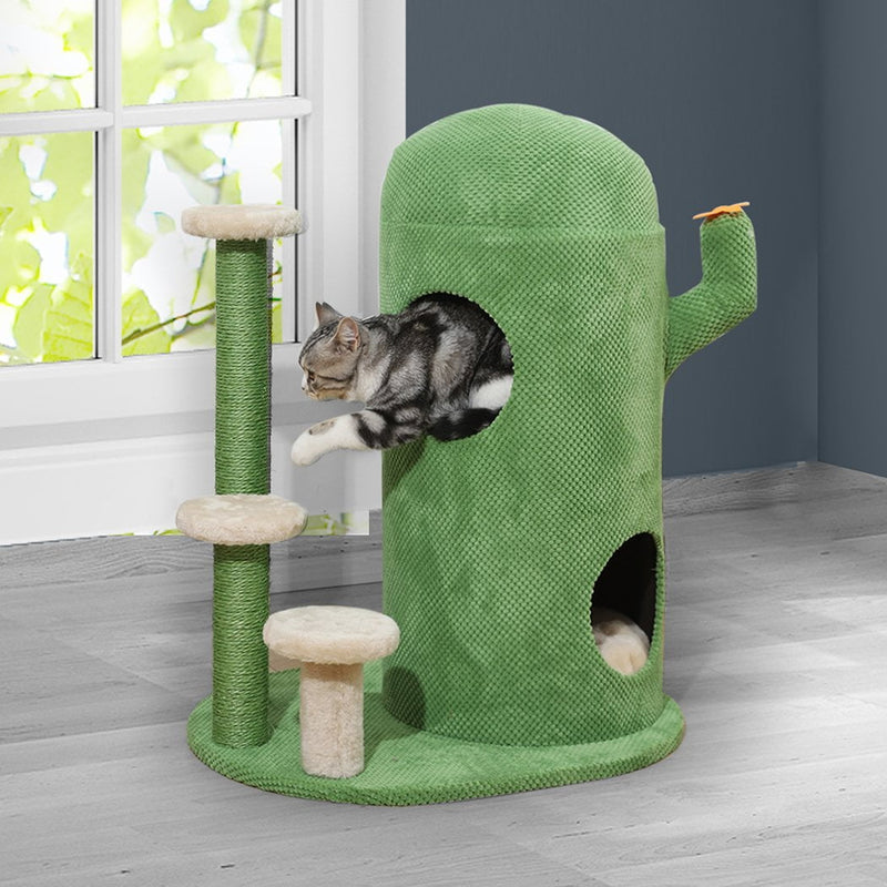 Cat Tree Tower Condo House Post Scratching Furniture Play Pet Activity Kitty Bed Payday Deals