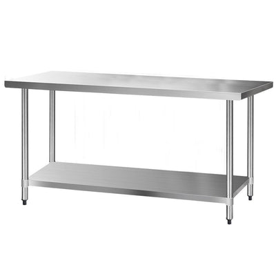 Cefito 1829 x 762mm Commercial Stainless Steel Kitchen Bench Payday Deals