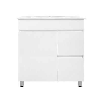 Cefito 750mm Bathroom Vanity Cabinet Unit Wash Basin Sink Storage Freestanding White Payday Deals