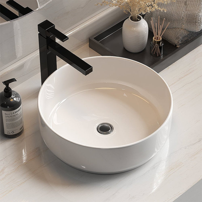 Cefito Bathroom Basin Ceramic Vanity Basin Above Counter White Hand Wash Payday Deals