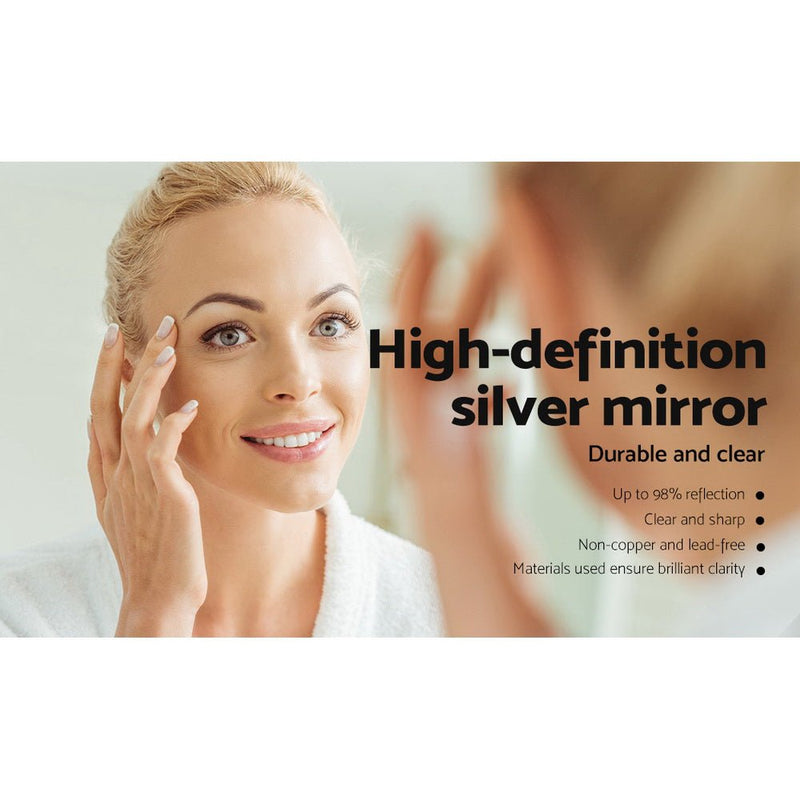 Cefito Bathroom Mirror Cabinet Vanity Medicine White Shaving Storage 1200x720mm Payday Deals