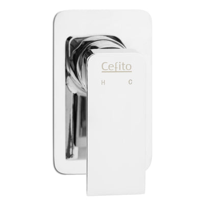 Cefito Bathroom Mixer Tap Faucet Rain Shower head Set Hot And Cold Diverter DIY Chrome Payday Deals