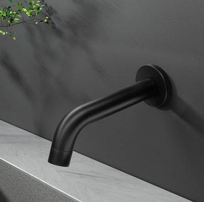 Cefito Bathroom Spout Wall Mounted Faucet Basin Sink Laundry Bathtub Black Payday Deals