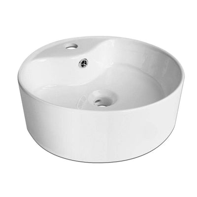 Cefito Ceramic Round Sink Bowl - White