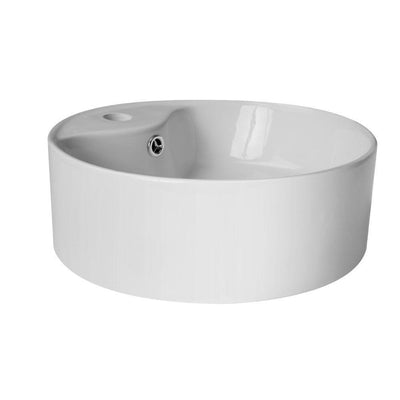 Cefito Ceramic Round Sink Bowl - White