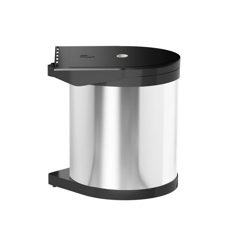 Cefito Kitchen Swing Out Pull Out Bin Stainless Steel Garbage Rubbish Can 12L Payday Deals