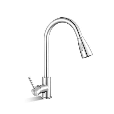 Cefito Pull-out Mixer Faucet Tap - Silver