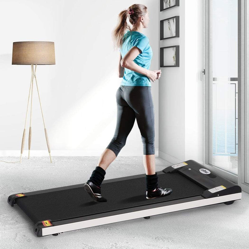 Centra Electric Treadmill Walking Pad Home Office Gym Fitness Remote Control Payday Deals