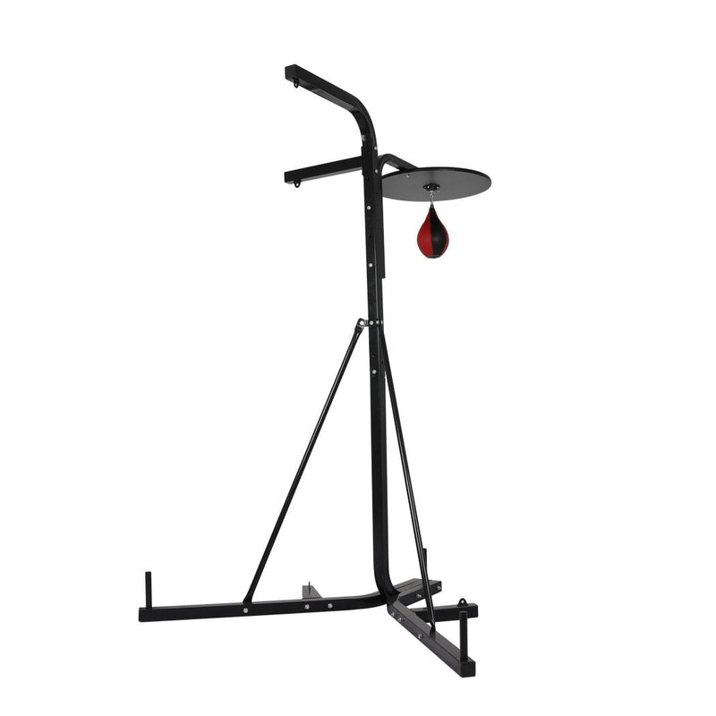 Centra Punching Bag Stand 3 Station Boxing Frame Sports Home Gym Training 227cm Payday Deals